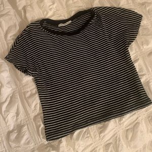 Zara cropped tee
